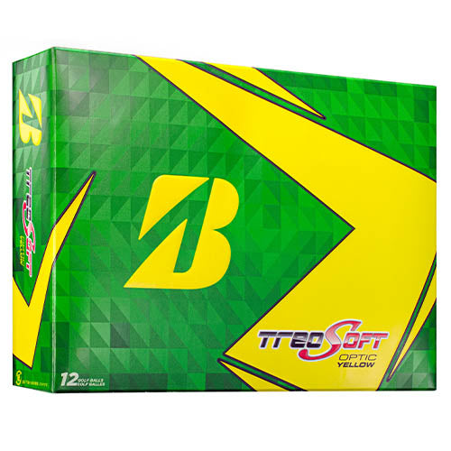 [BG031] Bridgestone Golf Balls | Treosoft (Yellow)