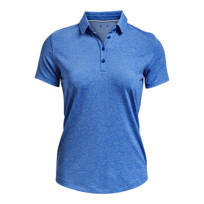 [1363949-486-M] Under Armour Womens Golf Shirt | Zinger (Oxford Blue, M)