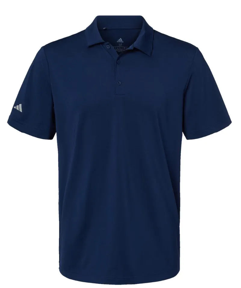 Adidas Mens Golf Shirt | Ultimate Mesh Beach Print Polo | Navy