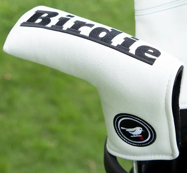 Birdie Bros Head Covers | Blade Putter | White-Black