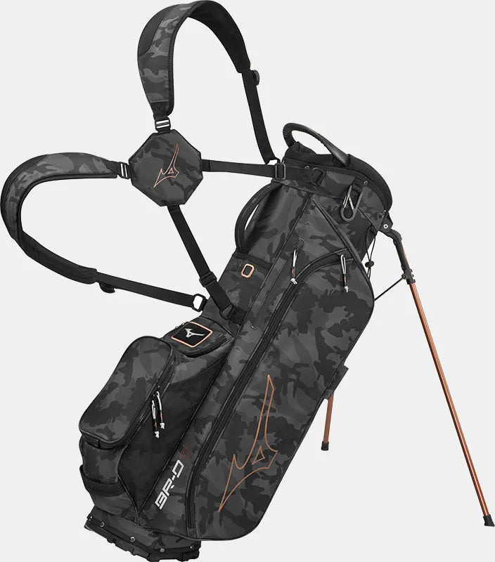 Mizuno Golf Stand Bag | BR-D3 24 | Black Camo-Copper