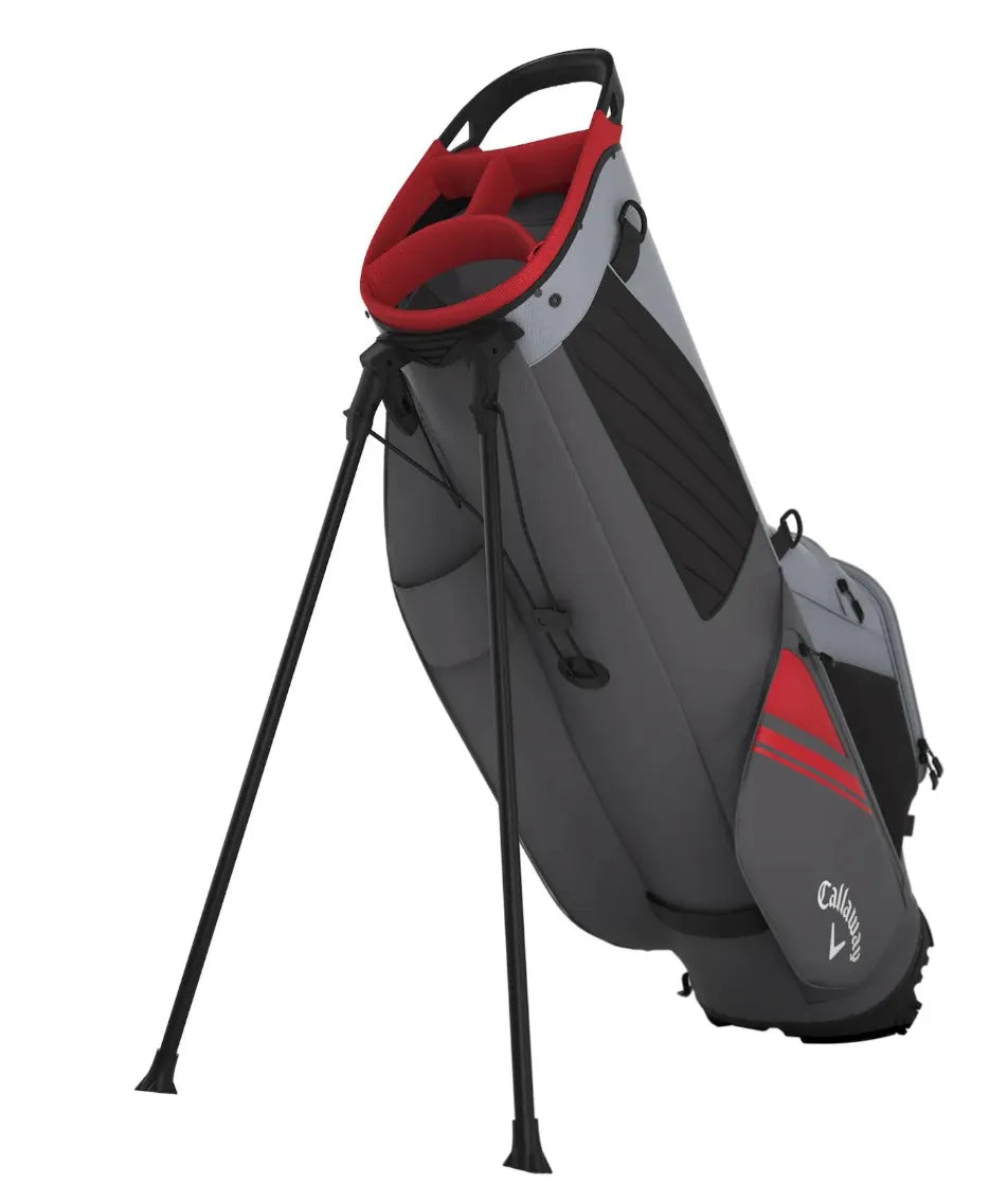 Callaway Golf Bag | Chase Stand 2025 | Steel Graphite Red