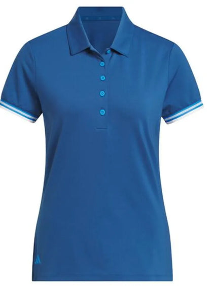 Adidas Womens Golf Shirt | Ultimate365 Classic Short Sleeve | Dark Blue