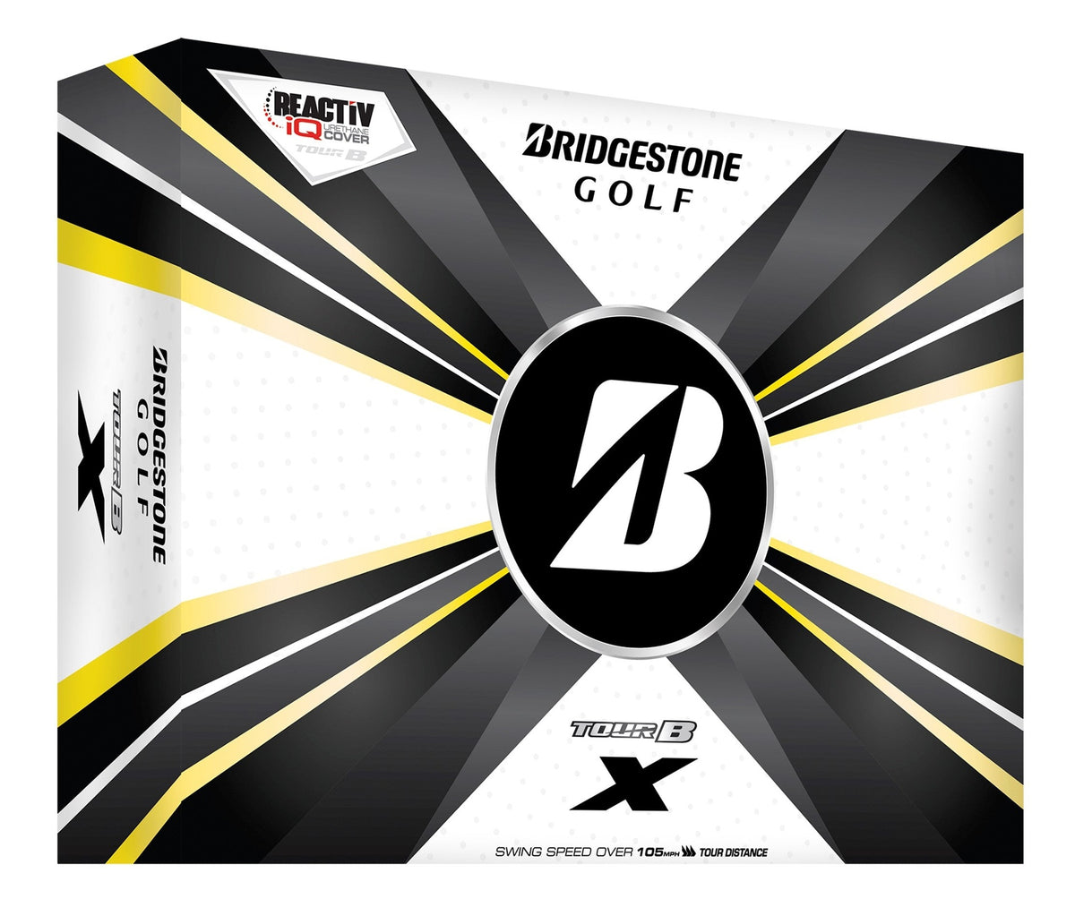 [BG005] Bridgestone Golf Balls | Tour B X (Yellow/Sleeve)