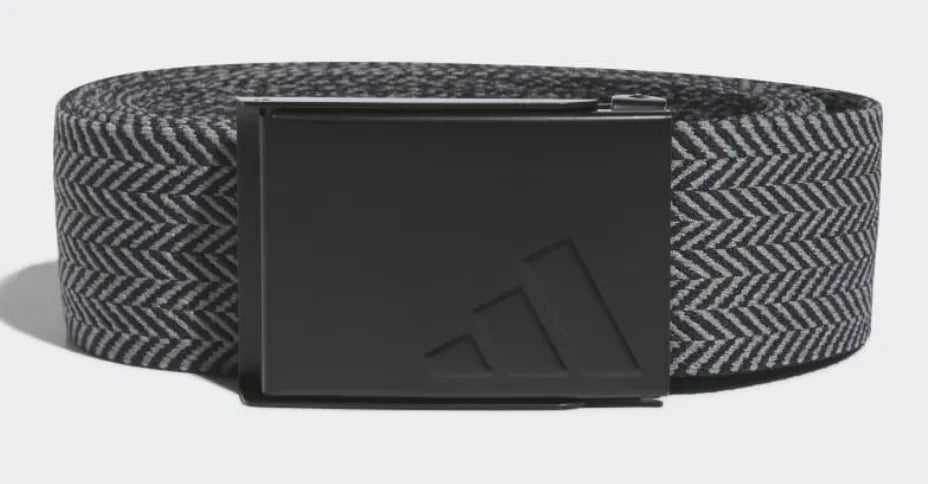 Adidas Mens Golf Belt | Reversible Webbing | Black