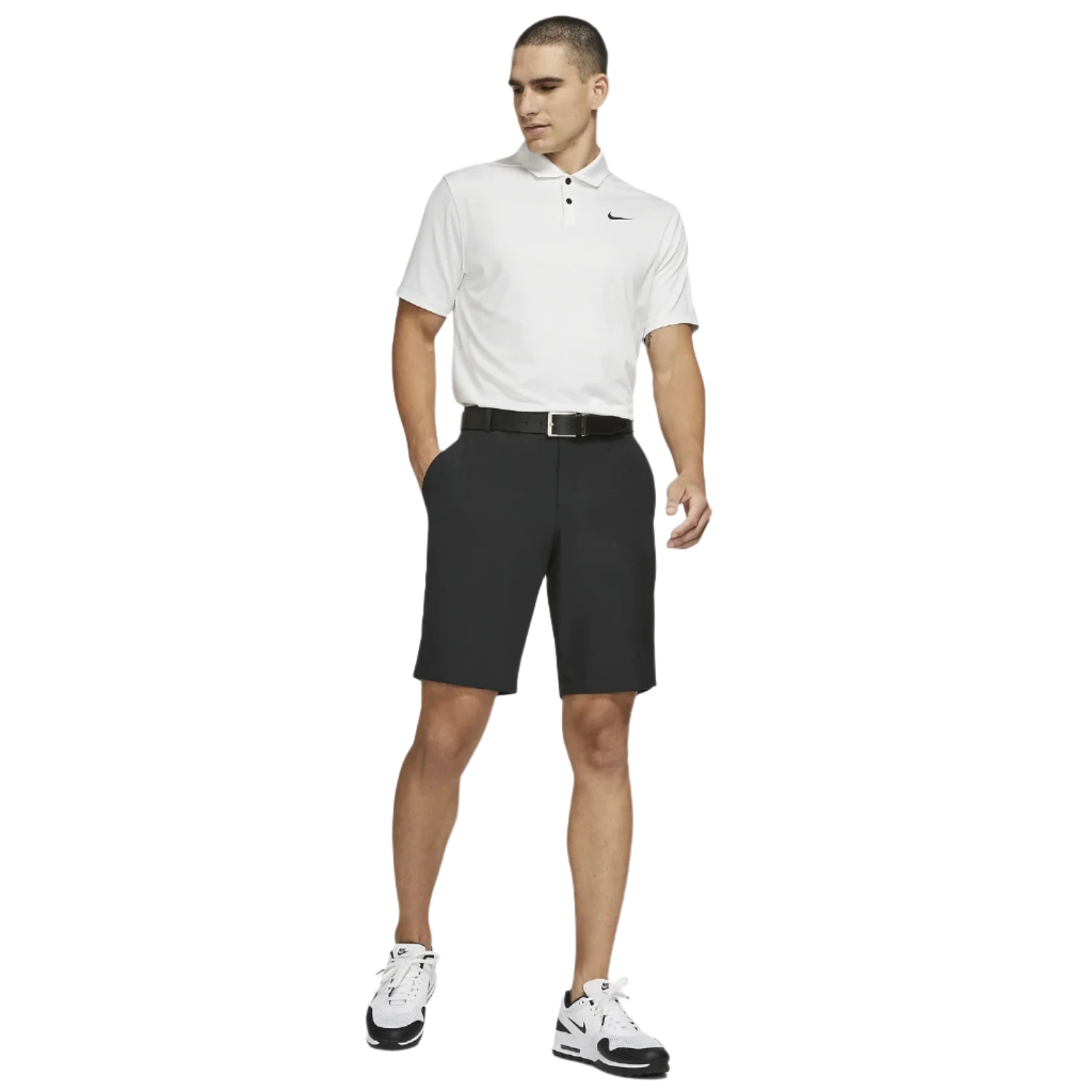 [CU974001038] Nike Mens Golf Shorts | Victory 10.5 Inch | Black (38)