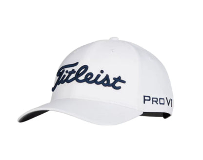 [TH25AJRTPN2-14] Titleist Junior Caps | Tour Performance (White/Navy)