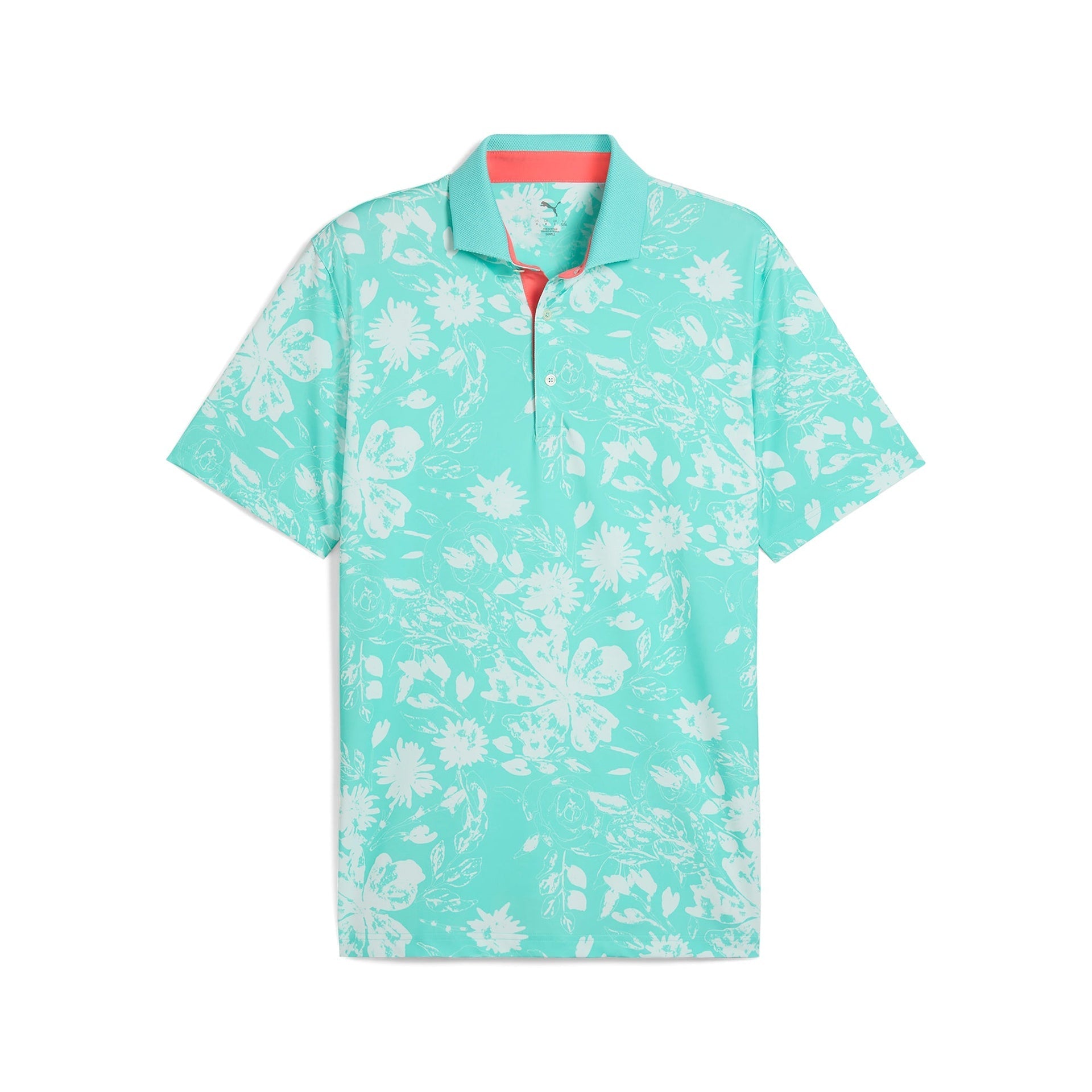 Puma Mens Golf Shirt | Mattr Rose Polo | Aquatic - Peaceful Blue