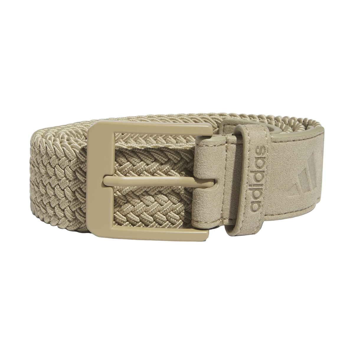 Adidas Mens Golf Belt | Braided Stretch | Hemp
