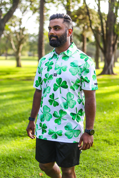Custom Apparel Mens Funky Golf Shirt | Fresh Luck