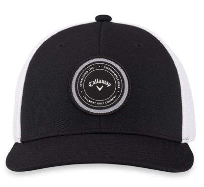 Callaway Mens Golf Cap | Playing Through | Trucker Black