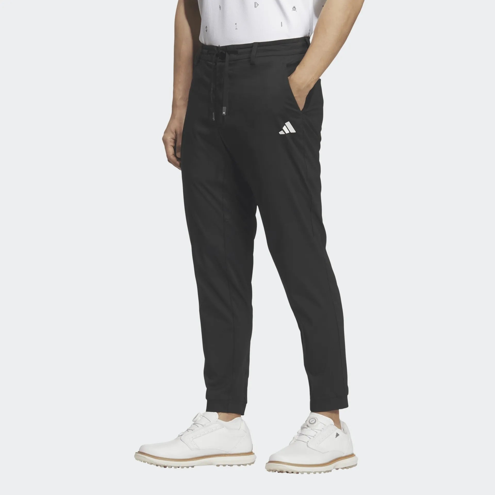Adidas Mens Golf Pants | Summer Jogger | Black