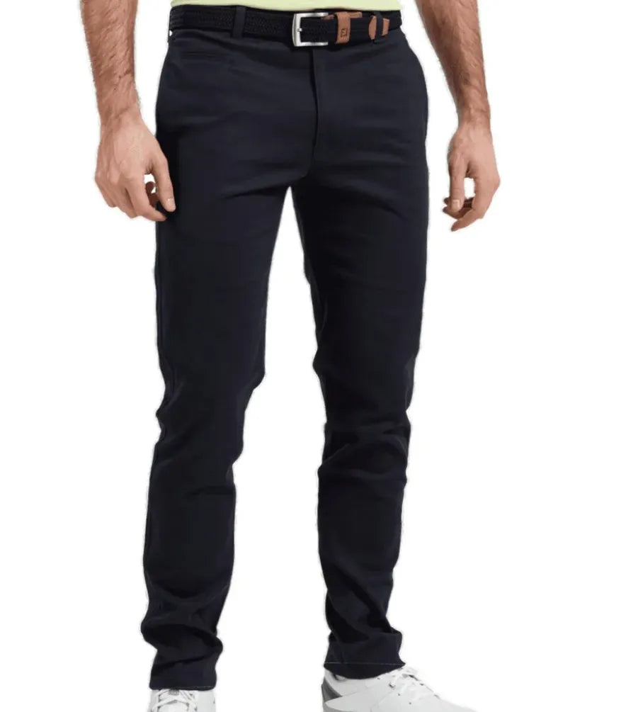 Mens Footjoy Golf Pants | Tapered Fit Chino | Navy