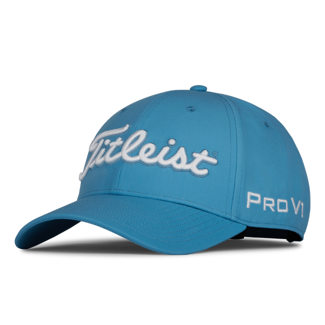 [TH23ATPE-4S1] Titleist Mens Golf Cap | Tour Performance (Aqua)