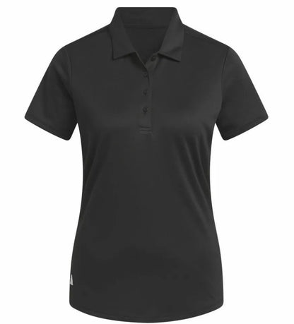 Adidas Womens Golf Shirt | Solid Performance Short Sleeve Polo