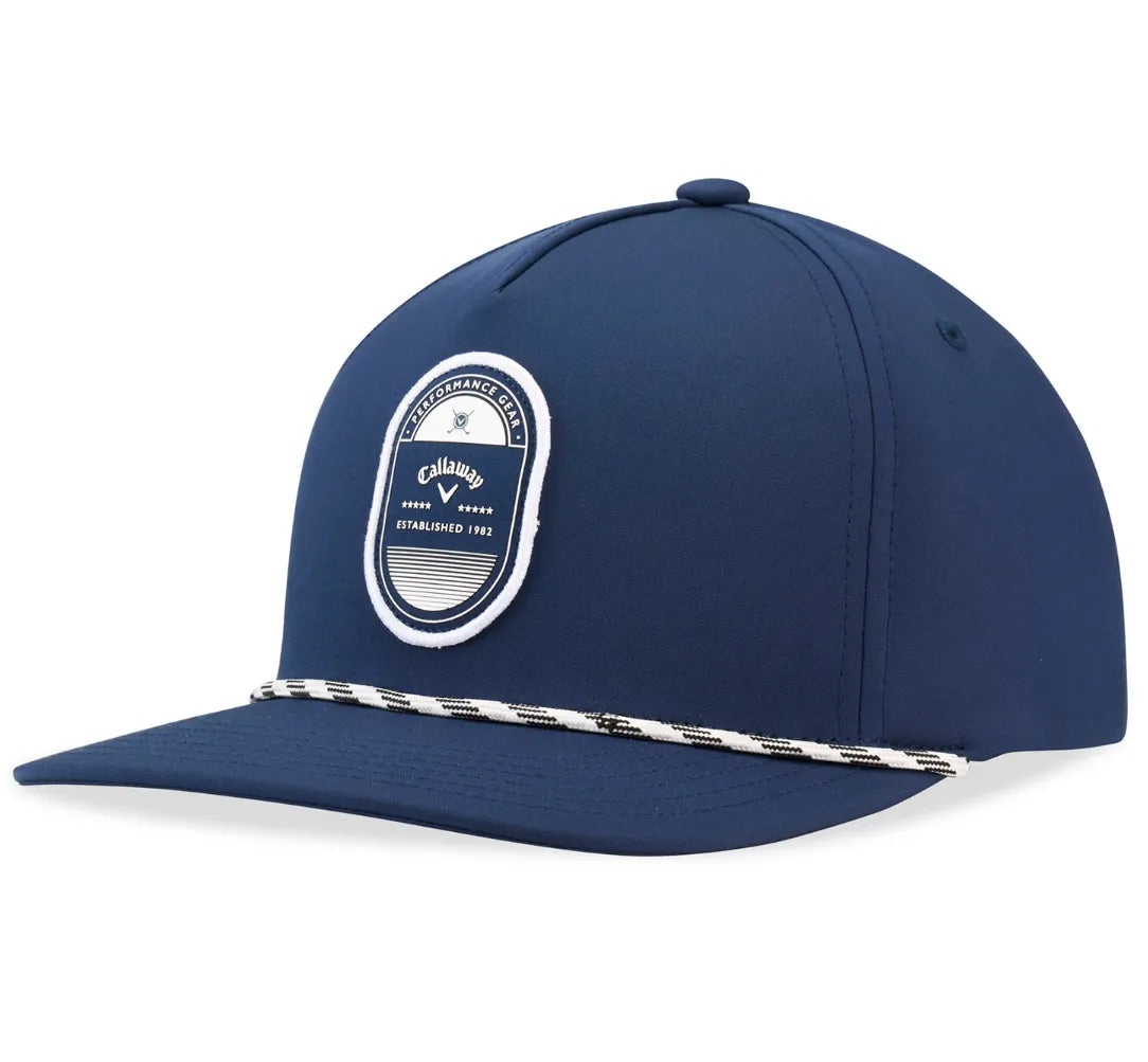 Callaway Mens Golf Cap | Birdie Brigade Rope | Navy