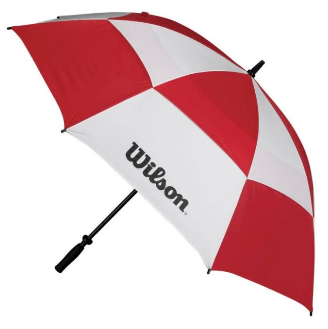 Wilson Golf Umbrella | Double Canopy | Red-White
