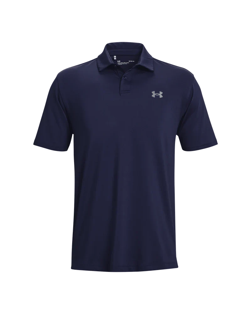 [1368122410L] Under Armour Mens Golf Shirt | T2G Polo (Navy, L)