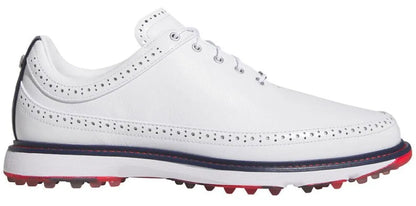 Adidas Mens Golf Shoes | MC80 White/Navy/Red