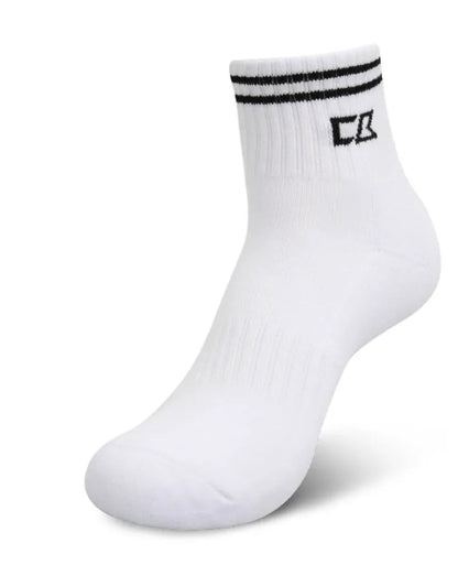 Cutter and Buck Golf Socks | White