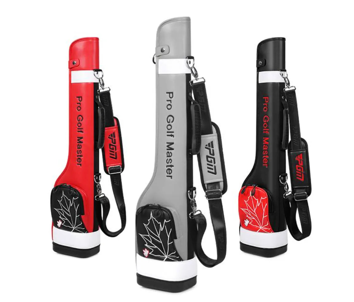 PGM Sunday Golf Bag | 7 Club | Waterproof Microfibre Leather