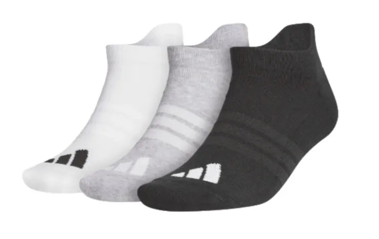 Adidas Socks | Ankle | 3 Pack | White-Grey-Black