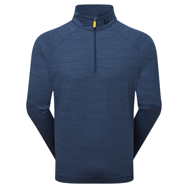 FootJoy Mens Golf Jersey | Wave Jacquard Chill-Out | Navy