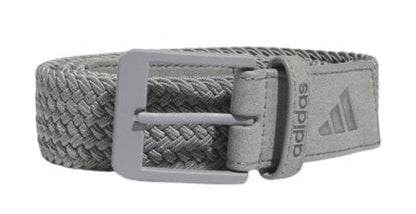 [HZ4311-2] Adidas Mens Golf Belt | Braided Stretch | Grey (L/XL)