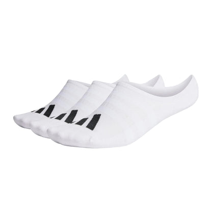 [HS557768] Adidas Golf Socks | No Show 3 Pack | White (6 to 8)