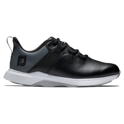 [982027] Footjoy Womens Golf Shoes | Pro Lite 3d (Black/Grey, 7)