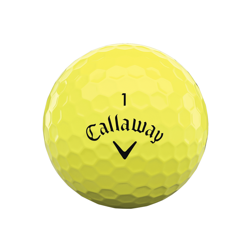 [3000749G] Callaway Golf Balls | Supersoft (Yellow/Sleeve)