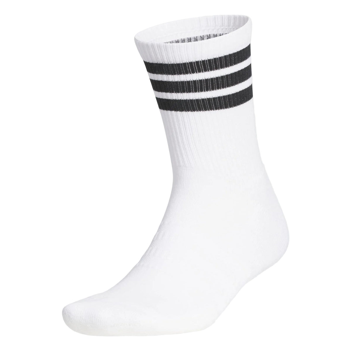 [JI7416811] Adidas Golf Socks | Half-Crew 3-Stripes | White (8 to 11)