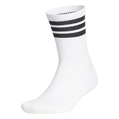 [JI7416811] Adidas Golf Socks | Half-Crew 3-Stripes | White (8 to 11)