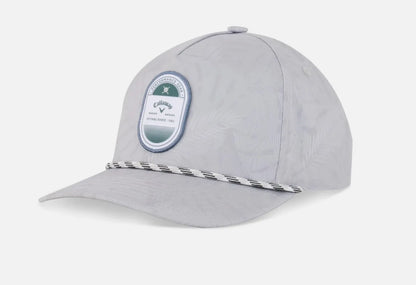 Callaway Mens Golf Cap | Birdie Brigade Rope | Grey-Palms Breeze