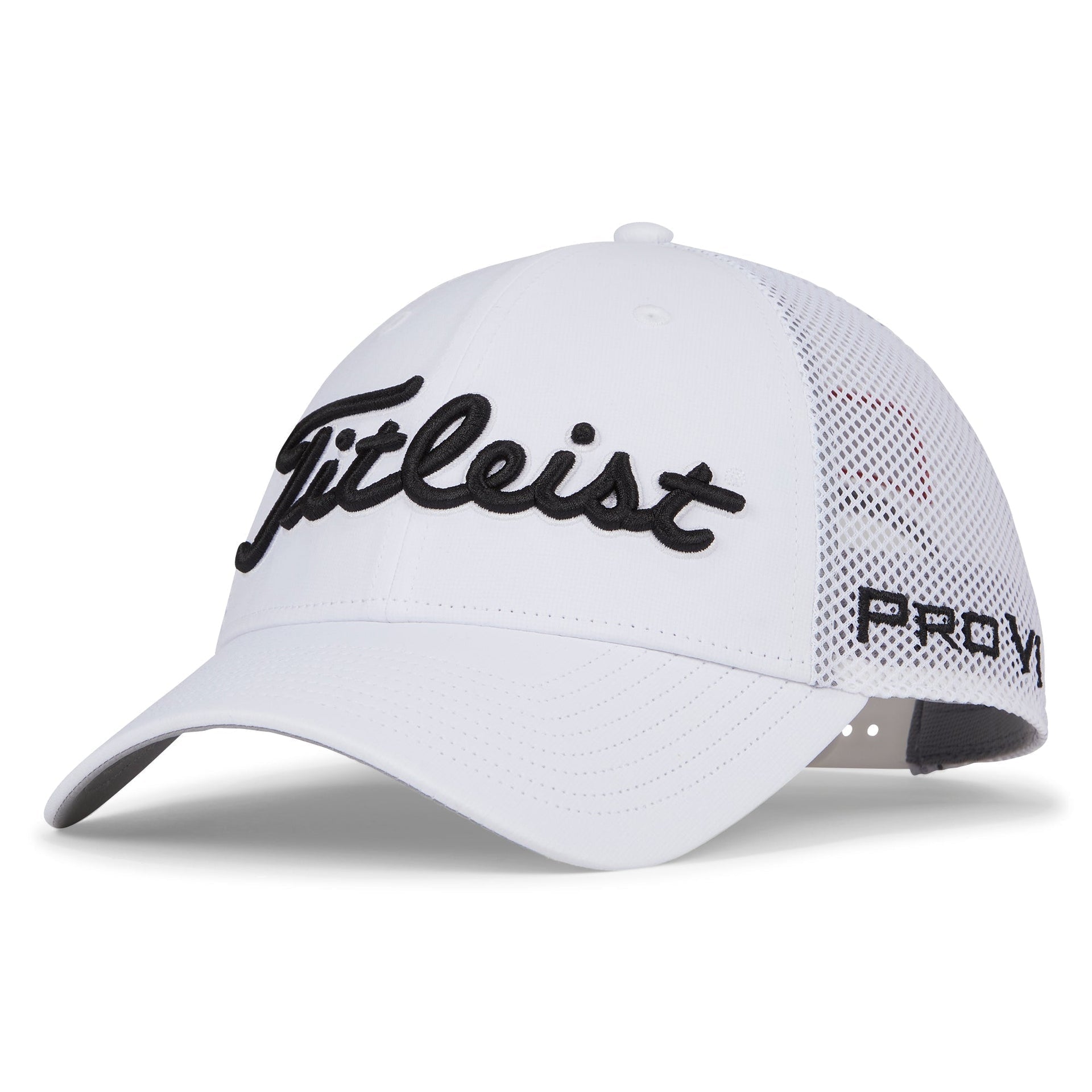 [TH25ATPME-10] Titleist Golf Cap | Tour Performance Meshback (White/Black)