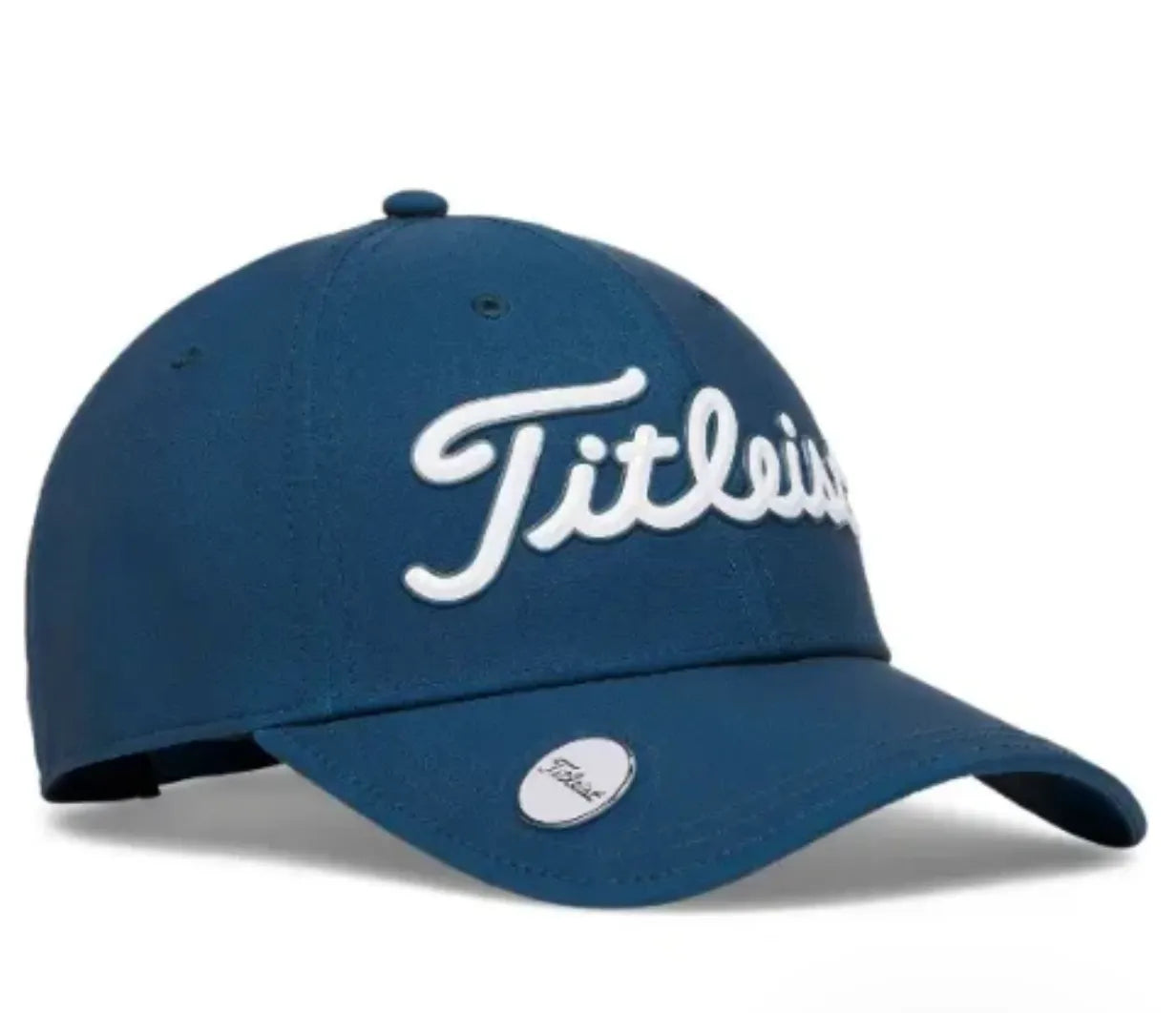 [TH25APBM-4M1] Titleist Mens Golf Cap | Players Performance Ball Marker (Monterey/White)