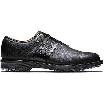 [53924105W] Footjoy Mens Golf Shoes | Premiere Series Packard 29 (Black/Black, UK9.5)