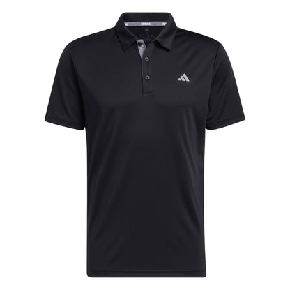 [IA5446XL] Adidas Mens Golf Shirt | Drive Polo | Black (XL)