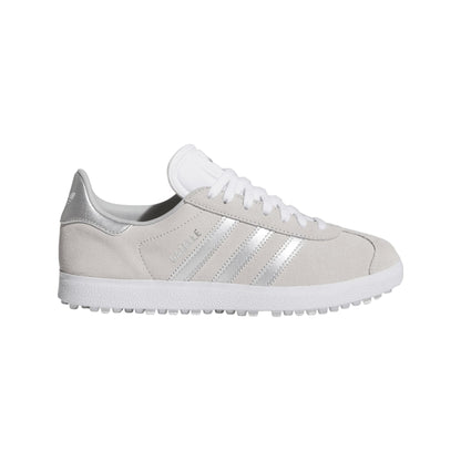 [JI39426] Adidas Womens Golf Shoes | Gazelle | White-Silver-Grey (6)