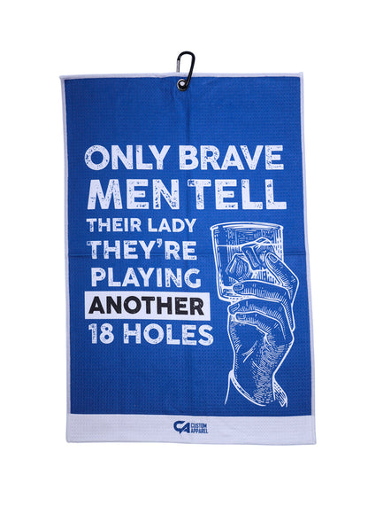 [CAGT005] Custom Apparel Golf Towel | Waffle (Brave Men)