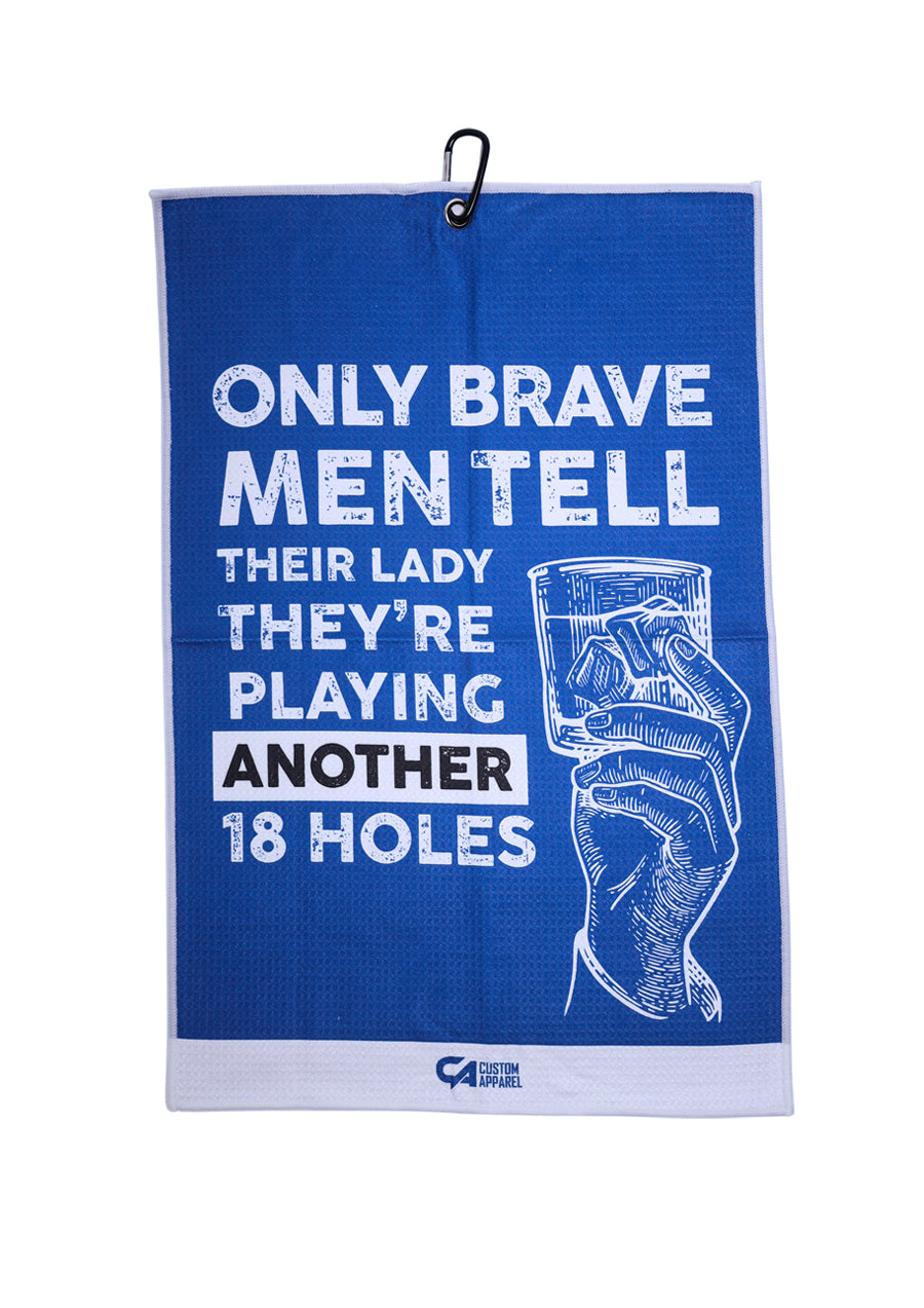 [CAGT005] Custom Apparel Golf Towel | Waffle (Brave Men)