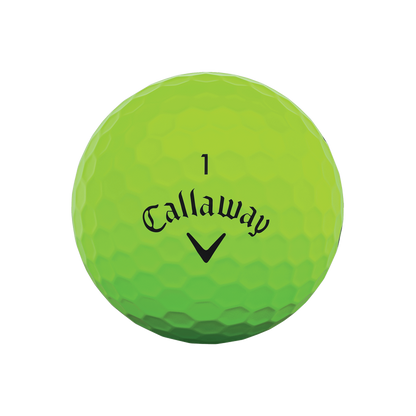 [3000748G] Callaway Golf Balls | Supersoft (Green/Sleeve)