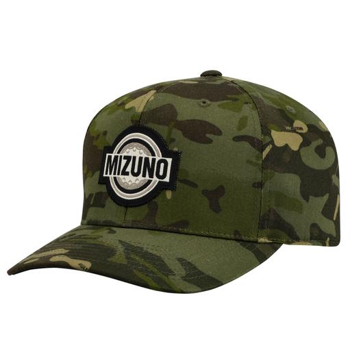 [6000045-18-02] Mizuno Mens Golf Cap | Patch Snapback (Camo)