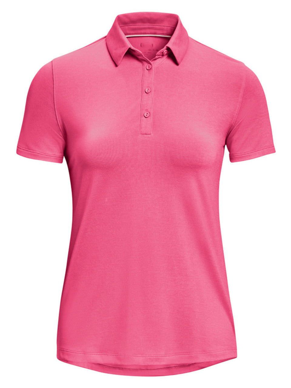 [1363949-640-M] Under Armour Womens Golf Shirt | Zinger (Pink Punk, M)