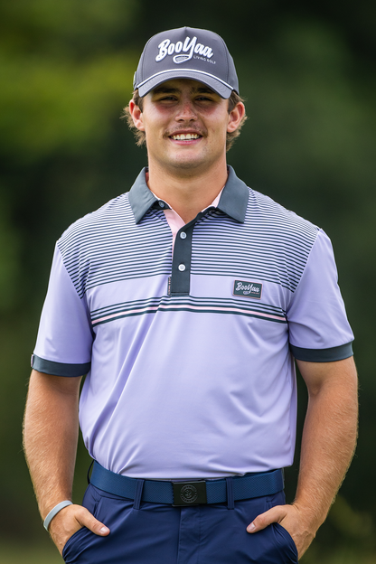 [GP-PLUMBAGO-L] Booyaa Golf Shirts | Premium Collection 2025 (Plumbago, L)