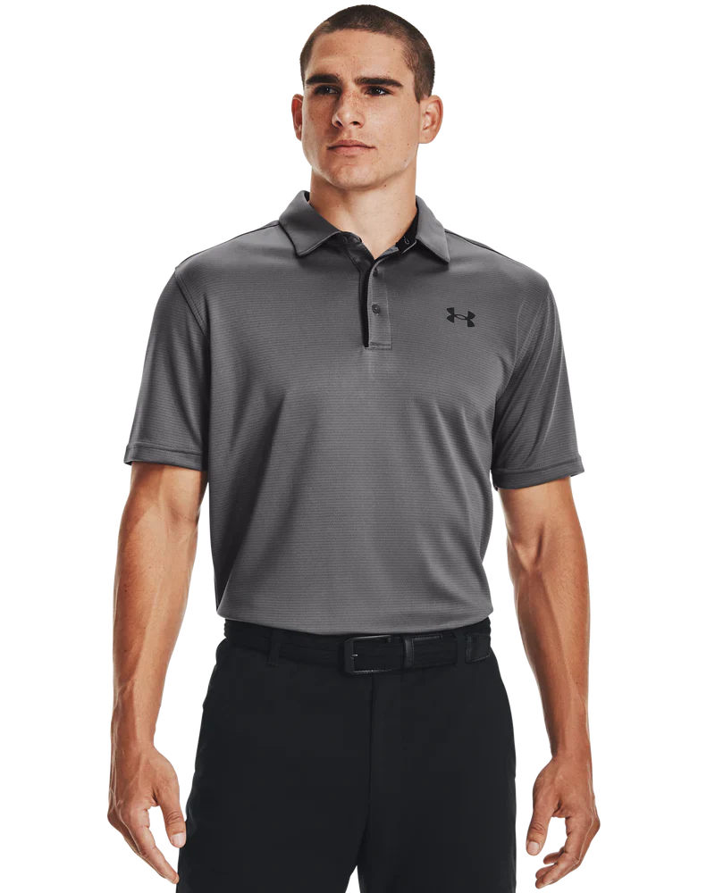 Under Armour Mens Golf Shirt | Tech Polo | Striped