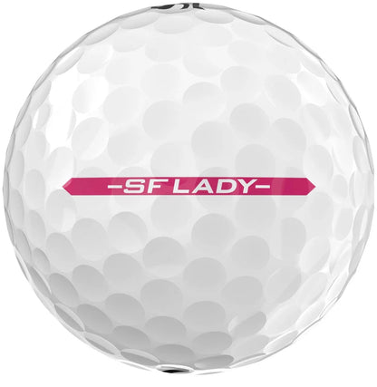 [SKUIQ498] Srixon Golf Balls | Soft Feel 9 Lady (White)