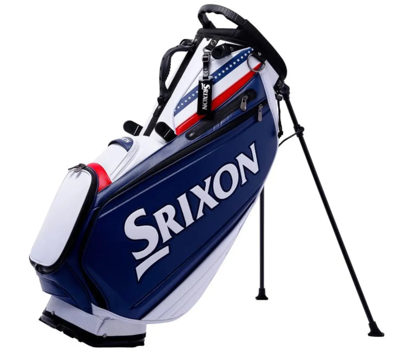 Srixon Golf Bag and Headcover | Limited Edition | The US Open 2026 | Tour Stand | Red-White-Blue