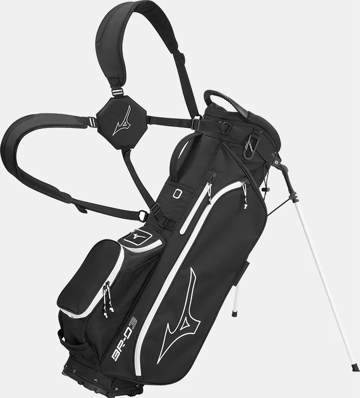 Mizuno Golf Stand Bag | BR-D3 24 | Black-White
