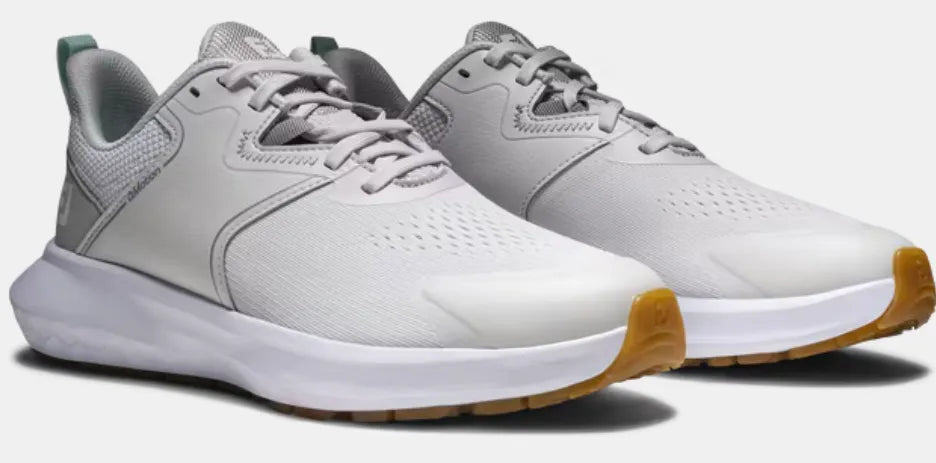 FootJoy Womens Golf Shoes | QMotion | Grey-Beach Glass